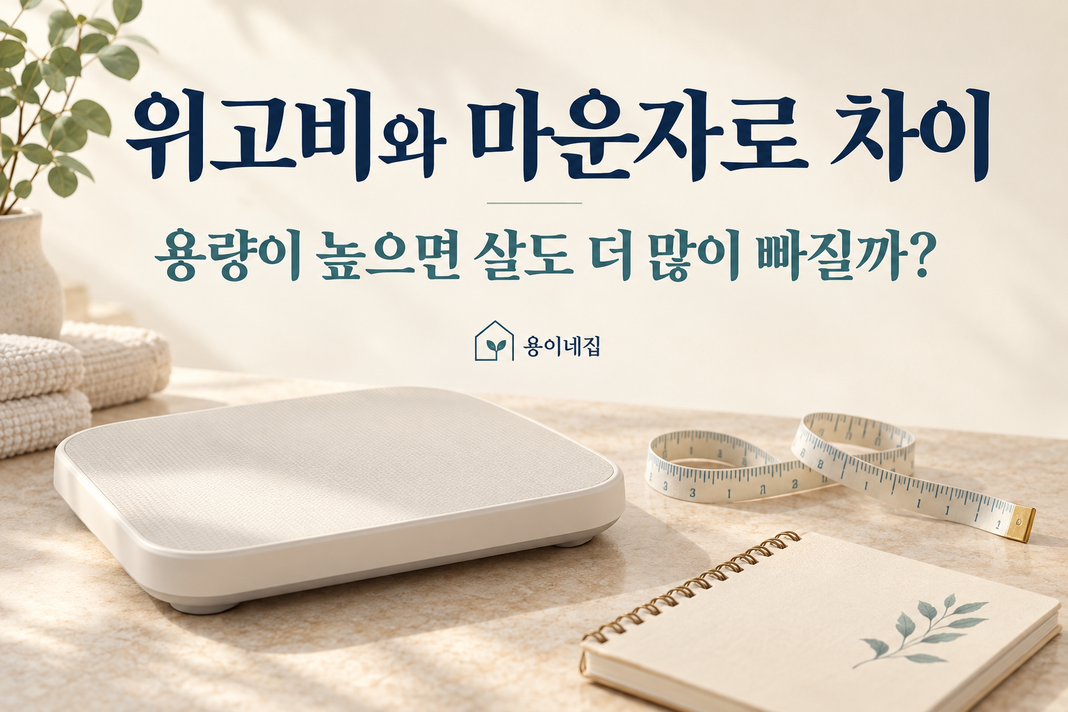 위고비와 마운자로 차이, 용량이 높으면 살도 더 많이 빠질까?